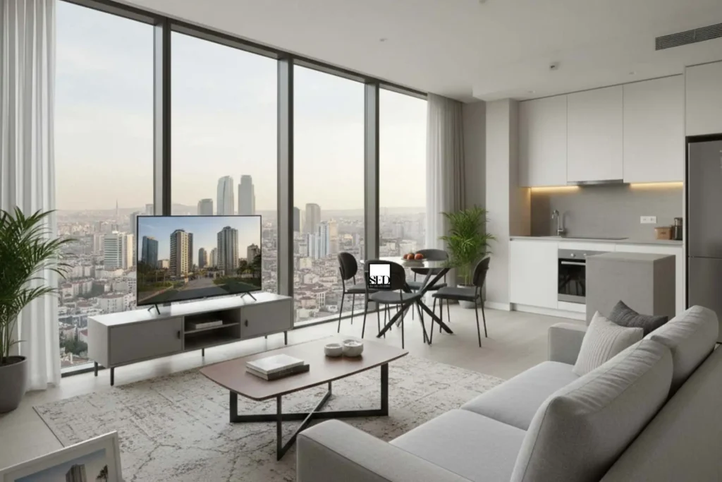 Merter Platform Suites Eşyalı Kiralık Daire – Güngören - Sedemlak com